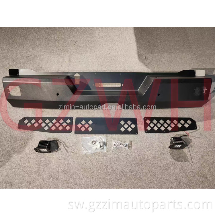 Sehemu za Mwili wa Wasiwa Kits Grille Front & Bumper ya Nyuma kwa Tundra 2022